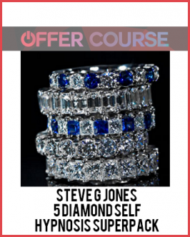 Steve G Jones – 5 Diamond Self-hypnosis SuperPack