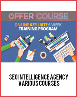 SEO Intelligence Agency – Various Courses