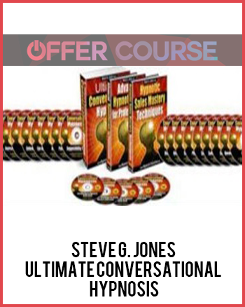 Steve G. Jones – Ultimate Conversational Hypnosis